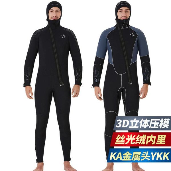 swim wear man 5mm neoprene thermal full diving suit front ykk zipper one piece scuba spearfish wetsuit with hood
swim wear man 5mm neoprene thermal full diving suit front ykk zipper one piece scuba spearfish wetsuit with hood
