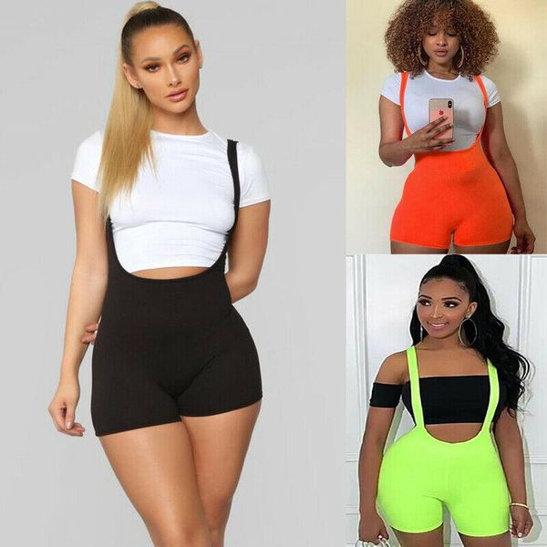 women's jumpsuits & rompers women straps short jumpsuit stretch bib pants overalls bodysuits trousers, Black;white
women's jumpsuits & rompers women straps short jumpsuit stretch bib pants overalls bodysuits trousers, Black;white
