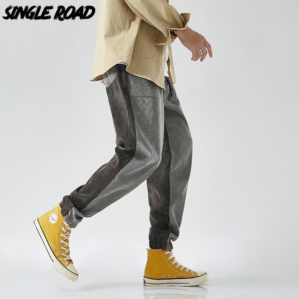 men's pants singleroad mens corduroy baggy men 2021 patchwork sports trousers japanese streetwear casual male harem for, Black
men's pants singleroad mens corduroy baggy men 2021 patchwork sports trousers japanese streetwear casual male harem for, Black