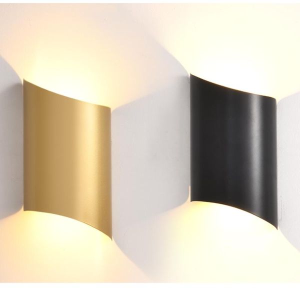 wall lamp modern led lamps gold indoor bedroom bedside lights reading home decor living room light fixture lighting