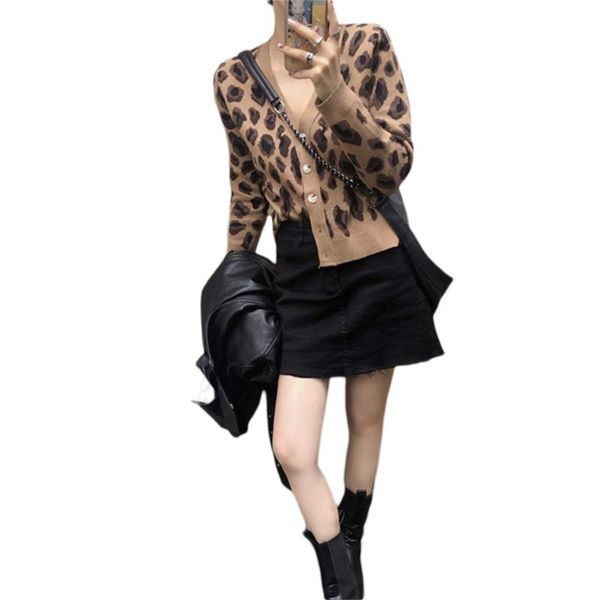 women's jackets button down sweater casual long sleeve v neck leopard print loose knit cardigan coat spring and fall, Black;brown
women's jackets button down sweater casual long sleeve v neck leopard print loose knit cardigan coat spring and fall, Black;brown