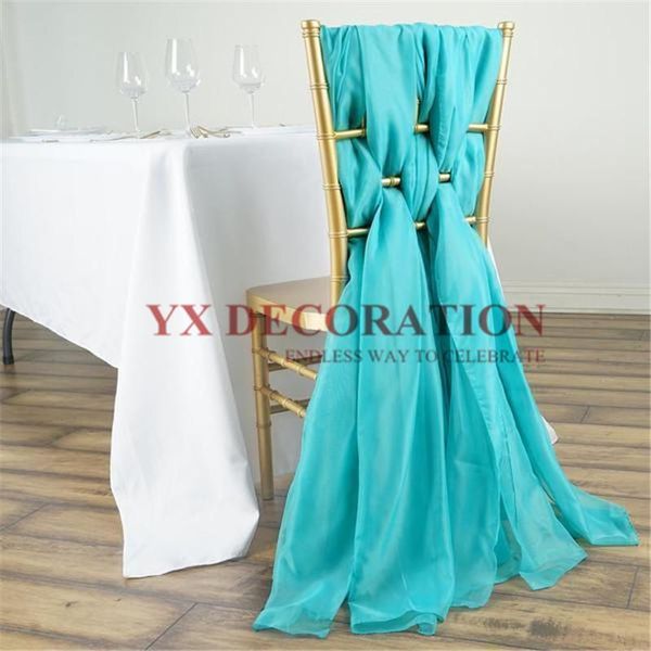 10pcs chiffon chiavari chair sash tie bow cap hood cover for banquet wedding event decoration sashes
10pcs chiffon chiavari chair sash tie bow cap hood cover for banquet wedding event decoration sashes