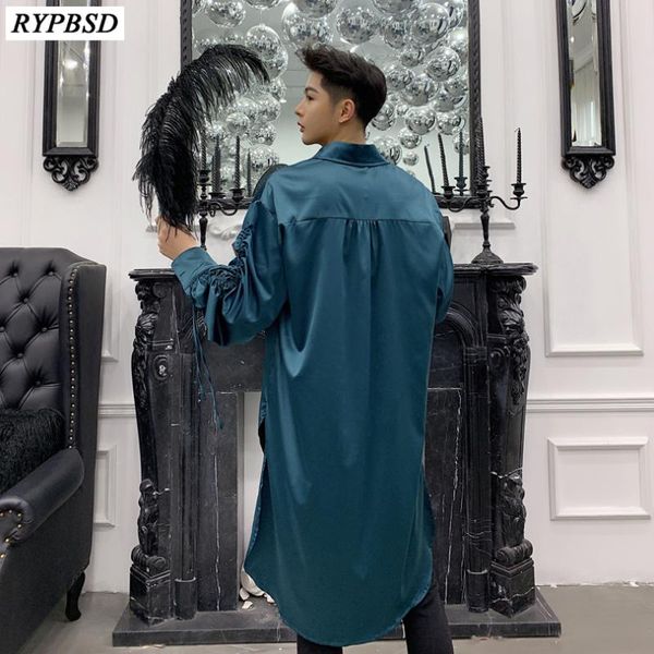 colors solid irregular shirt men design korean fashion loose oversize long sleeve dress -xxl men's casual shirts, White;black
colors solid irregular shirt men design korean fashion loose oversize long sleeve dress -xxl men's casual shirts, White;black