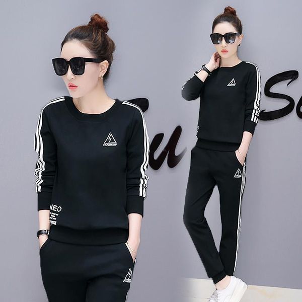 spring suits trendy two womens tracksuits piece set long sleeve lounge wear fall clothes for women korean sytle outfit 2piece, Gray 
spring suits trendy two womens tracksuits piece set long sleeve lounge wear fall clothes for women korean sytle outfit 2piece, Gray