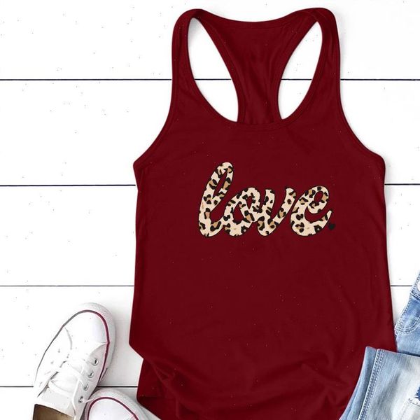 women tank leopard love printing tanks summer casual plus size sleeveless verano, White
women tank leopard love printing tanks summer casual plus size sleeveless verano, White