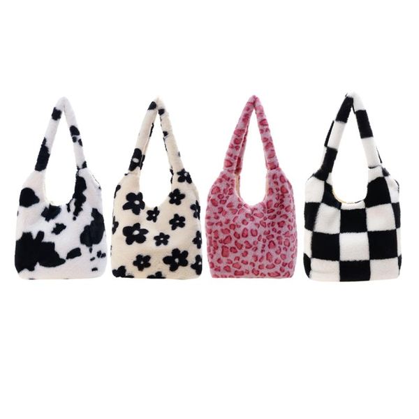 evening bags fashion women flower animal pattern printing plush shoulder shopping bag autumn winter casual large capacity tote handbags
evening bags fashion women flower animal pattern printing plush shoulder shopping bag autumn winter casual large capacity tote handbags