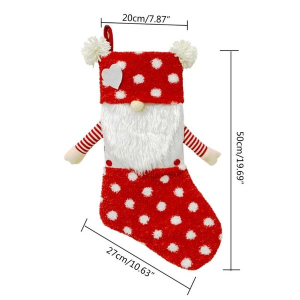 christmas decorations stockings 20" cute plush swedish gnome xmas for fireplace hanging
christmas decorations stockings 20" cute plush swedish gnome xmas for fireplace hanging