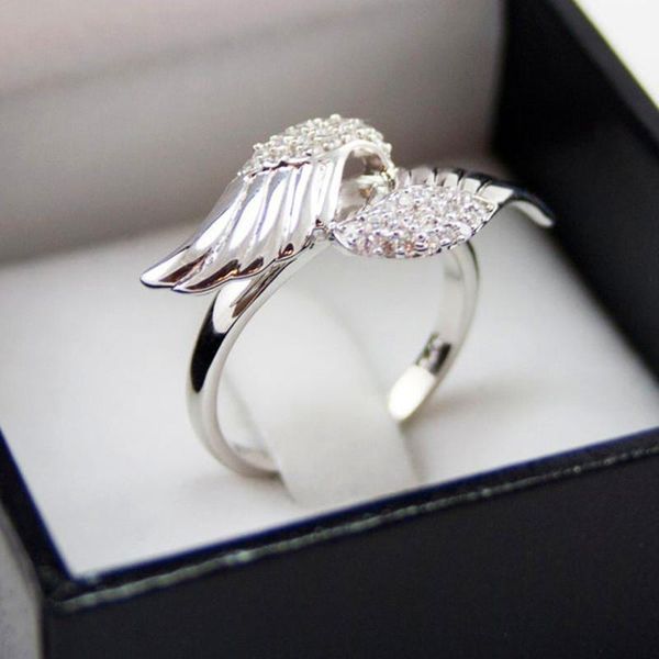 wedding rings vintage female angel wing thin ring dainty silver color engagement charm white zircon stone for women, Slivery;golden
wedding rings vintage female angel wing thin ring dainty silver color engagement charm white zircon stone for women, Slivery;golden