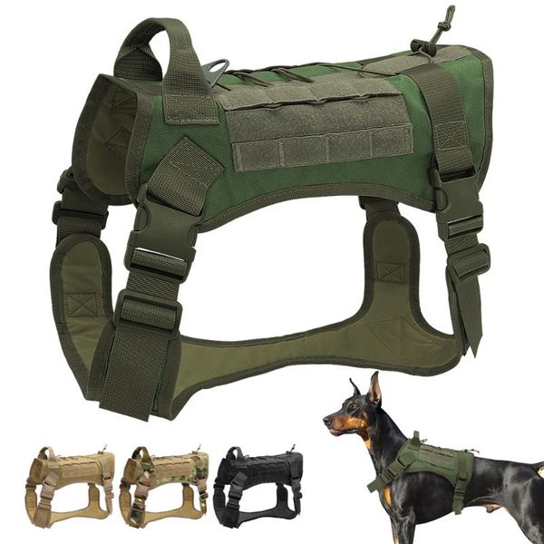 tactical dog harness durable nylon military pet vest with handle for medium large dogs german shepherd collars & leashes
tactical dog harness durable nylon military pet vest with handle for medium large dogs german shepherd collars & leashes
