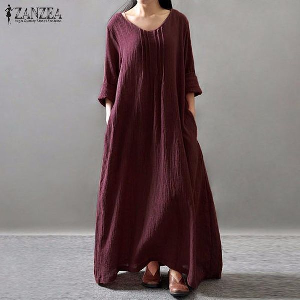 vintage women solid cotton linen long dress autumn v neck sleeve robe vestido casual femme kaftan sundress dresses, Black;gray
vintage women solid cotton linen long dress autumn v neck sleeve robe vestido casual femme kaftan sundress dresses, Black;gray