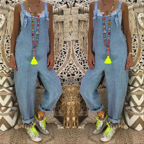 women loose jumpsuit straps playsuit denim blue dungaree overalls trousers lady overall pants casual playsuits plus size romper, Black;white
women loose jumpsuit straps playsuit denim blue dungaree overalls trousers lady overall pants casual playsuits plus size romper, Black;white
