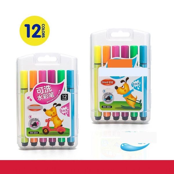ulM master washable water 12 18 24 36 48 color painting pens children's painting set art color pen brushbrush brushsupplies, Black;red
ulM master washable water 12 18 24 36 48 color painting pens children's painting set art color pen brushbrush brushsupplies, Black;red