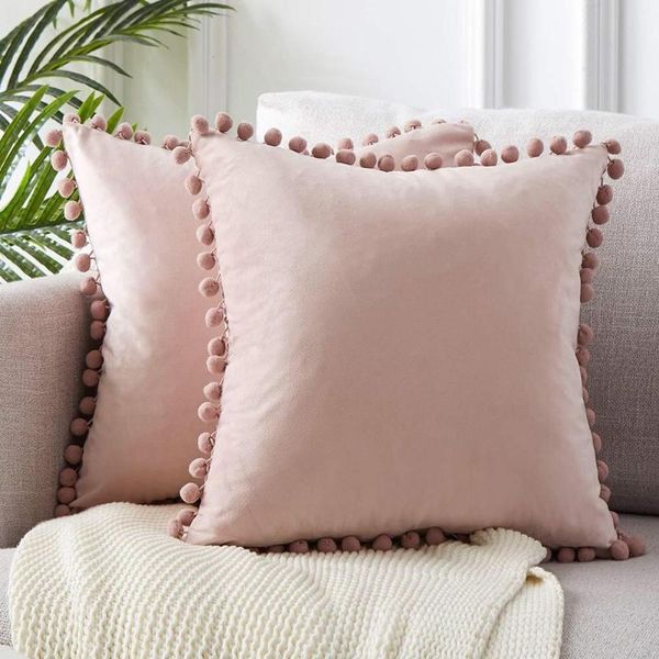 cushion/decorative pillow cushion pillowslip soft velvet decorative with ball home decor for sofa set bedroom pillowcase car
cushion/decorative pillow cushion pillowslip soft velvet decorative with ball home decor for sofa set bedroom pillowcase car