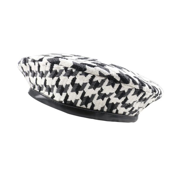beret caps for girls female houndstooth flat hats elegant ladies korean style painter cap fashion designers all-match flat-hat men casual st, Blue;gray
beret caps for girls female houndstooth flat hats elegant ladies korean style painter cap fashion designers all-match flat-hat men casual st, Blue;gray