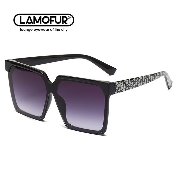 lamofur brand classic design large rectangle frame pc sunglasses 2021 party self-portrait driving sunglasses women 8192, White;black
lamofur brand classic design large rectangle frame pc sunglasses 2021 party self-portrait driving sunglasses women 8192, White;black