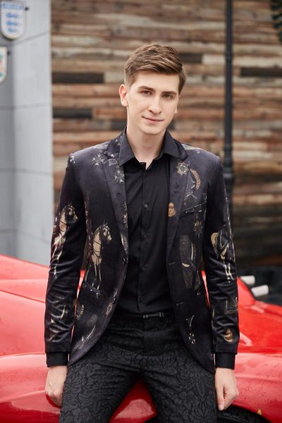 men's suits & blazers fashion print suit jackets 2021 single breasted casual floral blazer men prom formal homme, White;black
men's suits & blazers fashion print suit jackets 2021 single breasted casual floral blazer men prom formal homme, White;black