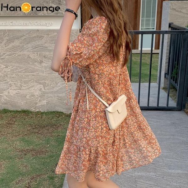 floral chiffon cake dress women 2021 summer gentle short height midi orange green o-neck loose waist casual dresses, Black;gray
floral chiffon cake dress women 2021 summer gentle short height midi orange green o-neck loose waist casual dresses, Black;gray