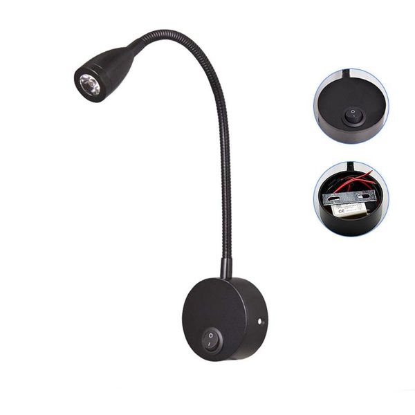 wall lamp warm white light 3w flexible family el bedside reading lamps black silver can be customized without switch
wall lamp warm white light 3w flexible family el bedside reading lamps black silver can be customized without switch