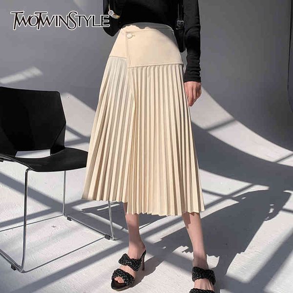 pure color skirt for female high waist loose ruched irregular women's casual skirt streetwear fashion tide 210428, Black
pure color skirt for female high waist loose ruched irregular women's casual skirt streetwear fashion tide 210428, Black
