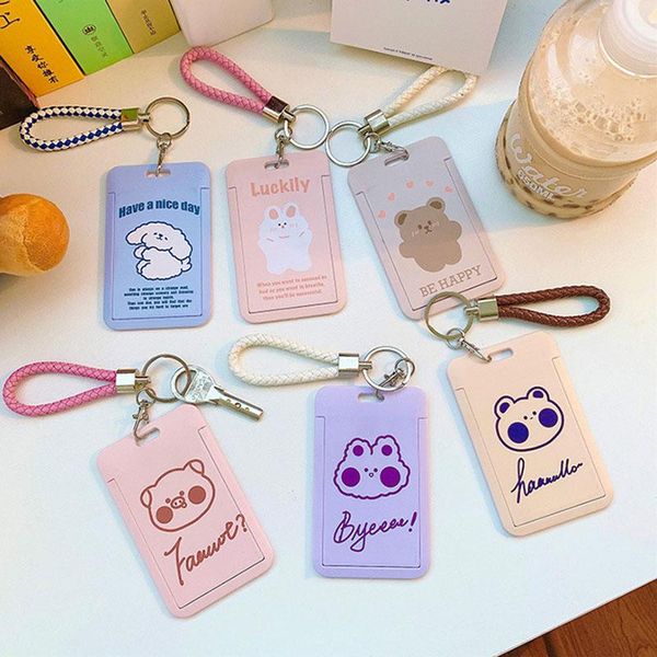 card holders fashion cute bear animals slide design women id holder bag student meal entrance cover badge, Brown;gray
card holders fashion cute bear animals slide design women id holder bag student meal entrance cover badge, Brown;gray