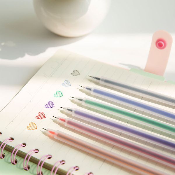 painting pens korean stationery simple transparent frosted color neutral 0.5mm water pen, Black;red
painting pens korean stationery simple transparent frosted color neutral 0.5mm water pen, Black;red