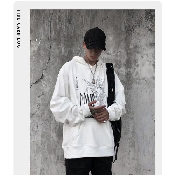 men's hoodies & sweatshirts tidecardlog fashion hoodie men high street lounge wear graphic harajuku couple clothes techwear 3361, Black
men's hoodies & sweatshirts tidecardlog fashion hoodie men high street lounge wear graphic harajuku couple clothes techwear 3361, Black