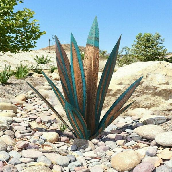 simulation art agave plant ornaments diy rustic metal sculpture for outdoor garden decorations
simulation art agave plant ornaments diy rustic metal sculpture for outdoor garden decorations