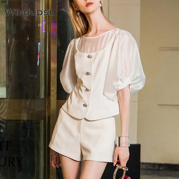 women's tracksuits high waist shorts suit clothing matching sets women 2 two piece fashion runway designer summer ladies outfit, Gray
women's tracksuits high waist shorts suit clothing matching sets women 2 two piece fashion runway designer summer ladies outfit, Gray