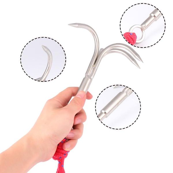 3- grappling hook steel carabiner climbing safety rope cord life-saving emergency escape for outdoor anch gadgets
3- grappling hook steel carabiner climbing safety rope cord life-saving emergency escape for outdoor anch gadgets