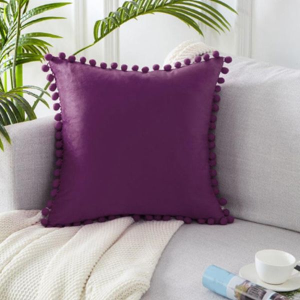 pillow case soft velvet cushion cover solid colors balls throw pillowslip for sofa bedroom christmas wedding decorative
pillow case soft velvet cushion cover solid colors balls throw pillowslip for sofa bedroom christmas wedding decorative