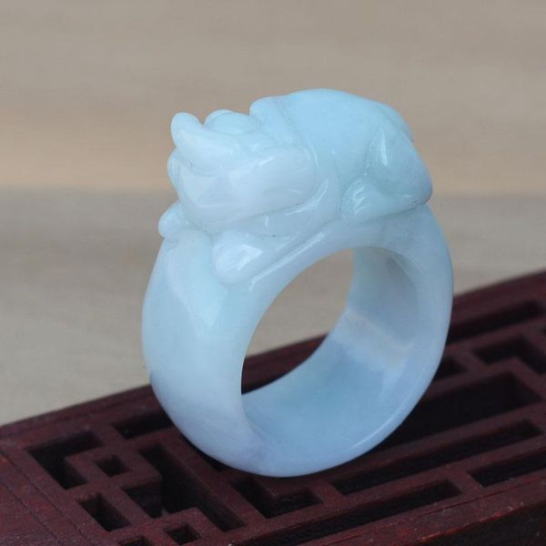 cluster rings drop pea green colorjade ring emerald jade hand carved round circle brave troops gift for men jewelry, Golden;silver
cluster rings drop pea green colorjade ring emerald jade hand carved round circle brave troops gift for men jewelry, Golden;silver