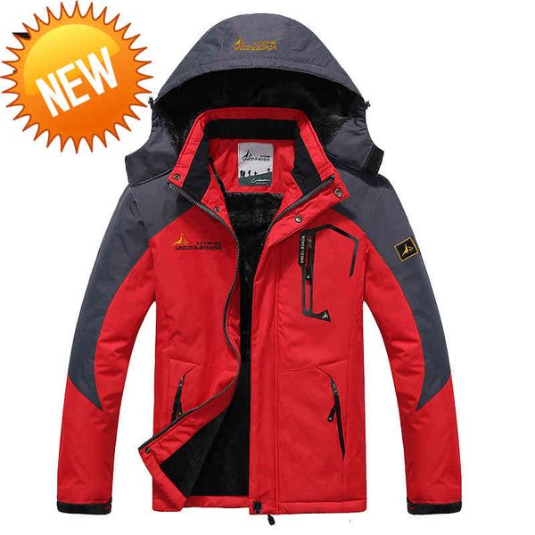 men winter fleece down jackets and coats plus veet warm windproof parkas military hooded outwear overcoat, Black
men winter fleece down jackets and coats plus veet warm windproof parkas military hooded outwear overcoat, Black