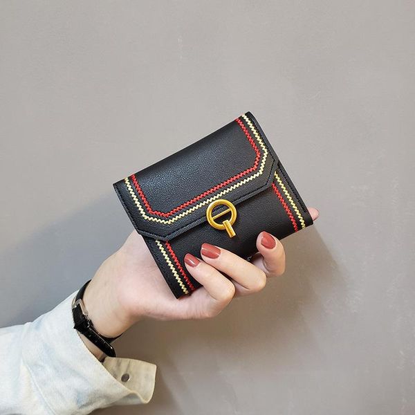wallets purses women card holder ladies fashion cash coin pocket female concise cardholder wallet 2021, Red;black
wallets purses women card holder ladies fashion cash coin pocket female concise cardholder wallet 2021, Red;black