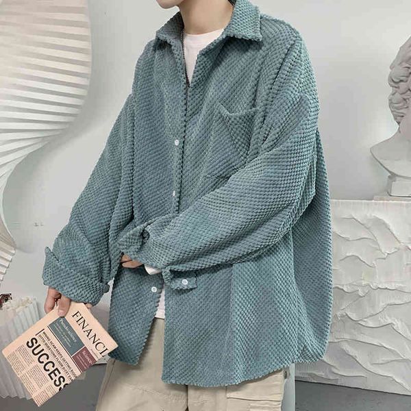 men's casual shirts corduroy shirts, soft cotton shirts for fall and winter, korean style, long sleeves, khaki-style women's k9hb, White;black
men's casual shirts corduroy shirts, soft cotton shirts for fall and winter, korean style, long sleeves, khaki-style women's k9hb, White;black