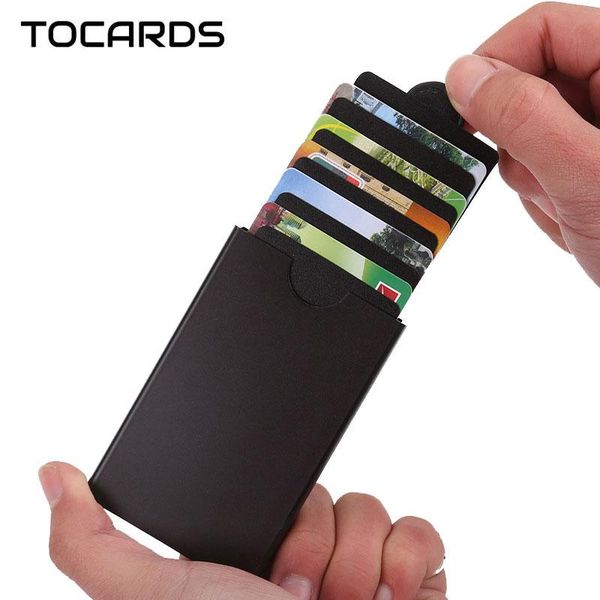 card holders fashion casual slim thin pull up credit id holder for men women cardholder cards case gift, Brown;gray
card holders fashion casual slim thin pull up credit id holder for men women cardholder cards case gift, Brown;gray