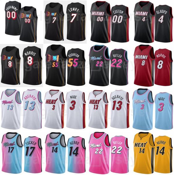 printed basketball 75th anniversary dwyane wade jersey 3 tyler herro 14 kyle lowry 7 bam adebayo 13 duncan robinson 55 jimmy butler 22 victo, Black;red
printed basketball 75th anniversary dwyane wade jersey 3 tyler herro 14 kyle lowry 7 bam adebayo 13 duncan robinson 55 jimmy butler 22 victo, Black;red