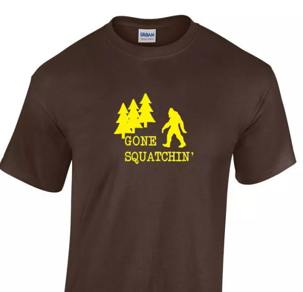 gone squatchin t-shirt sasquatch bigfoot chocolate brown yellow funny gift shirt, White;black
gone squatchin t-shirt sasquatch bigfoot chocolate brown yellow funny gift shirt, White;black