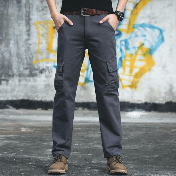 men's pants 2021 spring/summer casual loose thin size multi-pocket work men japanese fashion cargo, Black
men's pants 2021 spring/summer casual loose thin size multi-pocket work men japanese fashion cargo, Black