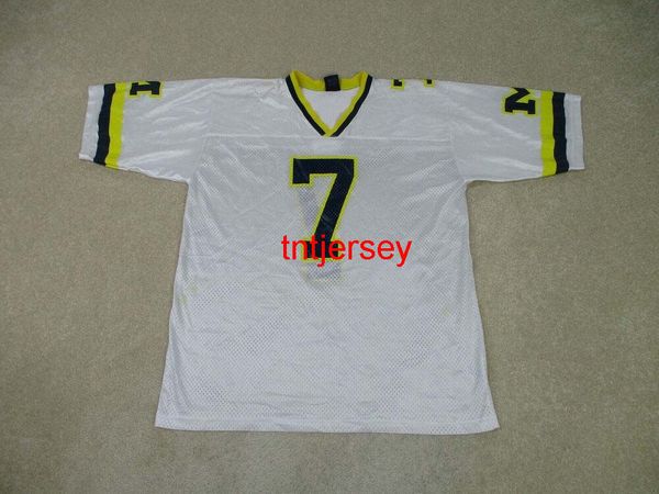 cusmtom vintage michigan wolverines football jersey white yellow mens women youth stitch add any name number xs-5xl, Black
cusmtom vintage michigan wolverines football jersey white yellow mens women youth stitch add any name number xs-5xl, Black