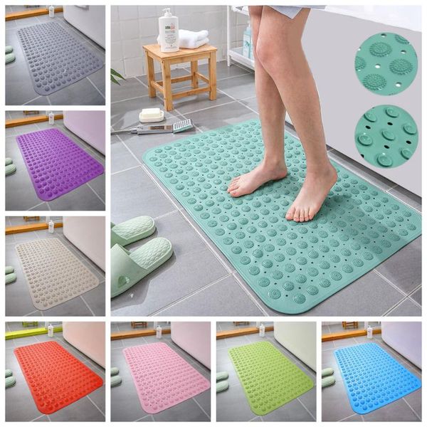 bath mats non slip shower mat bathroom tub with round massage point suction cups drain holes home el toilet supplies 70x36cm
bath mats non slip shower mat bathroom tub with round massage point suction cups drain holes home el toilet supplies 70x36cm