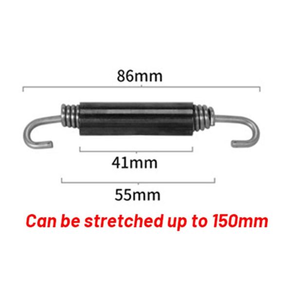 2pcs exhaust pipe springs 304 stainless steel colorful middle pipes moto parts motorcycle thicken durable system
2pcs exhaust pipe springs 304 stainless steel colorful middle pipes moto parts motorcycle thicken durable system