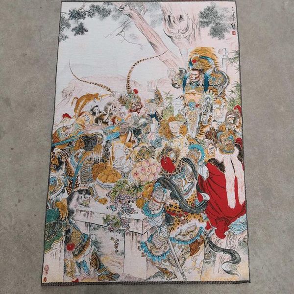 other arts and crafts thangka brocade painting gold silk embroidery journey to the west monkey king hanging
other arts and crafts thangka brocade painting gold silk embroidery journey to the west monkey king hanging