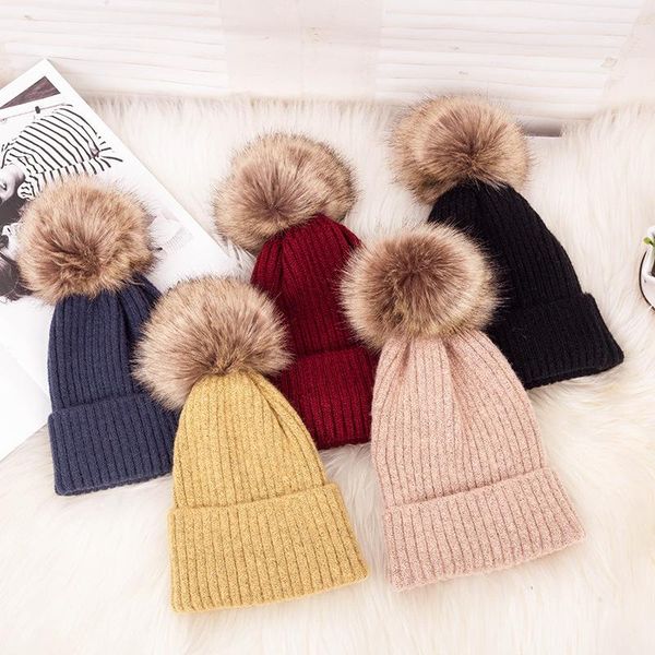 beanie/skull caps winter warm women hat cute big pompom ladies girl fur ball knitted cap outdoor casual ski snow beanies, Blue;gray
beanie/skull caps winter warm women hat cute big pompom ladies girl fur ball knitted cap outdoor casual ski snow beanies, Blue;gray