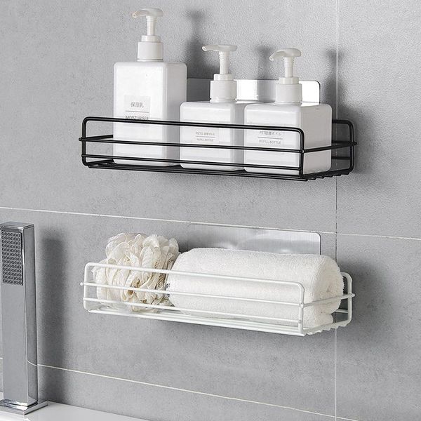 bathroom storage & organization wrought iron wall-mounted toiletries shelf shower gel adhesive rack room organizer basket kitchen accessorie
bathroom storage & organization wrought iron wall-mounted toiletries shelf shower gel adhesive rack room organizer basket kitchen accessorie