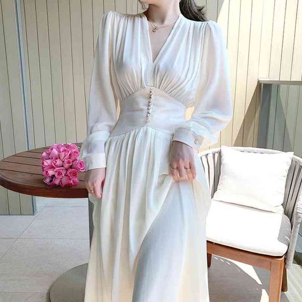 casual dresses spring summer autumn sweet chiffon mesh loose v-neck womens white midi long sleeve elegant wedding women party es i, Black;gray
casual dresses spring summer autumn sweet chiffon mesh loose v-neck womens white midi long sleeve elegant wedding women party es i, Black;gray