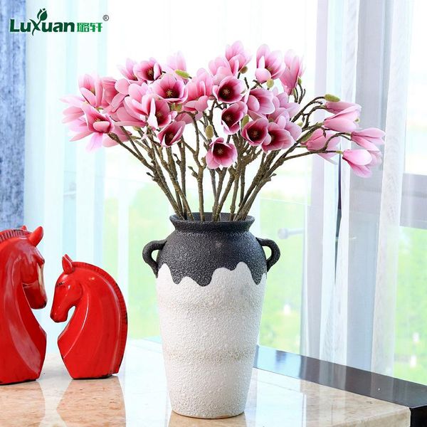 decorative flowers & wreaths short branch small magnolia bouquet high-end simulation silk flower artificial
decorative flowers & wreaths short branch small magnolia bouquet high-end simulation silk flower artificial
