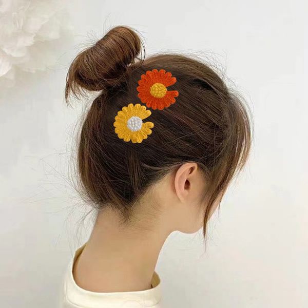 flower hairpins barrette for girls accessories cute kids winter knitting crochet flower snap hair clips, Silver
flower hairpins barrette for girls accessories cute kids winter knitting crochet flower snap hair clips, Silver