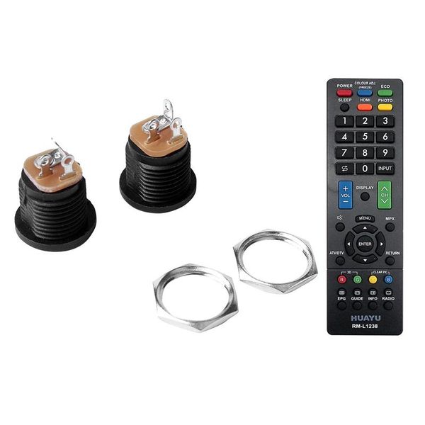 remote controlers 10 pcs panel mount 2.1x5.5mm power jack dc socket & 1 universal control
remote controlers 10 pcs panel mount 2.1x5.5mm power jack dc socket & 1 universal control