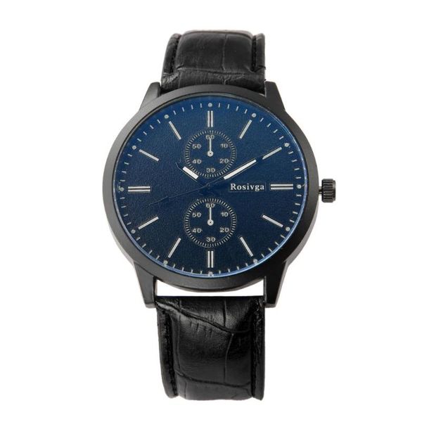 wristwatches 2021 fashion blue ray glass leather watch men military quartz wrist relogio masculino, Slivery;brown