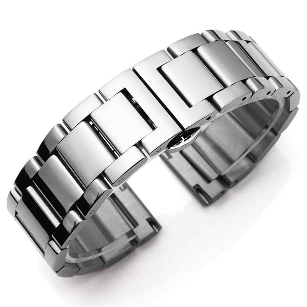 watch bands solid 316l stainless steel watchbands silver 18mm19mm 20mm 21mm 22mm 23mm 24mm metal band strap wrist watches bracelet, Black;brown
watch bands solid 316l stainless steel watchbands silver 18mm19mm 20mm 21mm 22mm 23mm 24mm metal band strap wrist watches bracelet, Black;brown